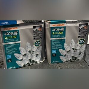 2 boxes Christmas lights